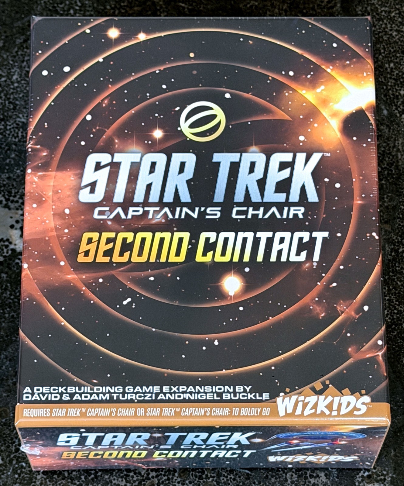 Star Trek Captain's Chair Second Contact - Deck Building Game Expansion WizKids
