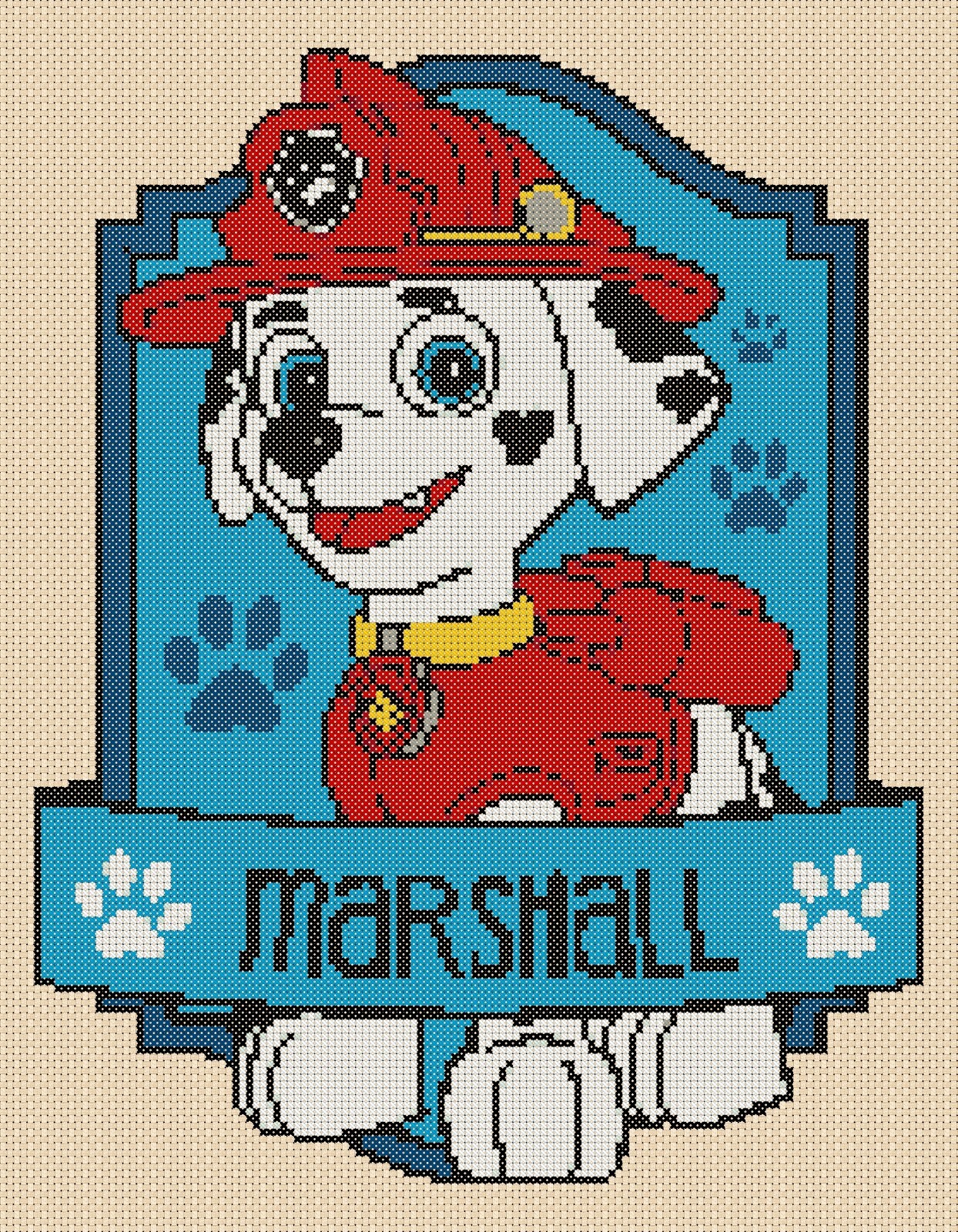 Paw Patrol Counted Cross Stitch CHART No. 10-359/2