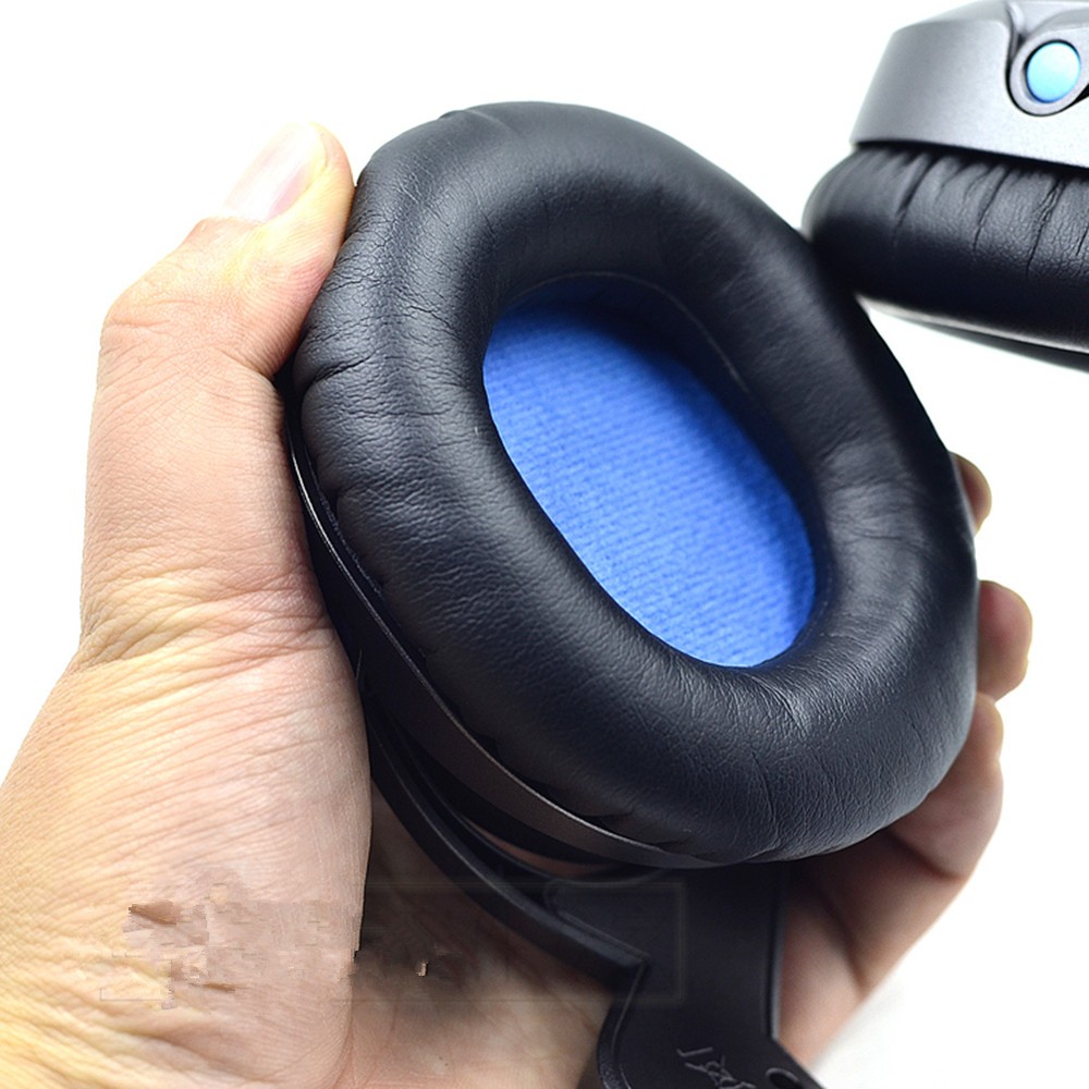 Leather Earpads Cushion Cover Headband For Sennheiser HD8 DJ HD6 MIX Headset