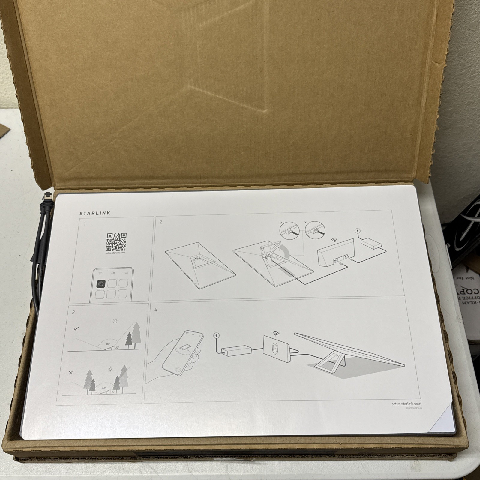 STARLINK Standard Kit 4X High-Speed Low-Latency Internet 3rd GEN