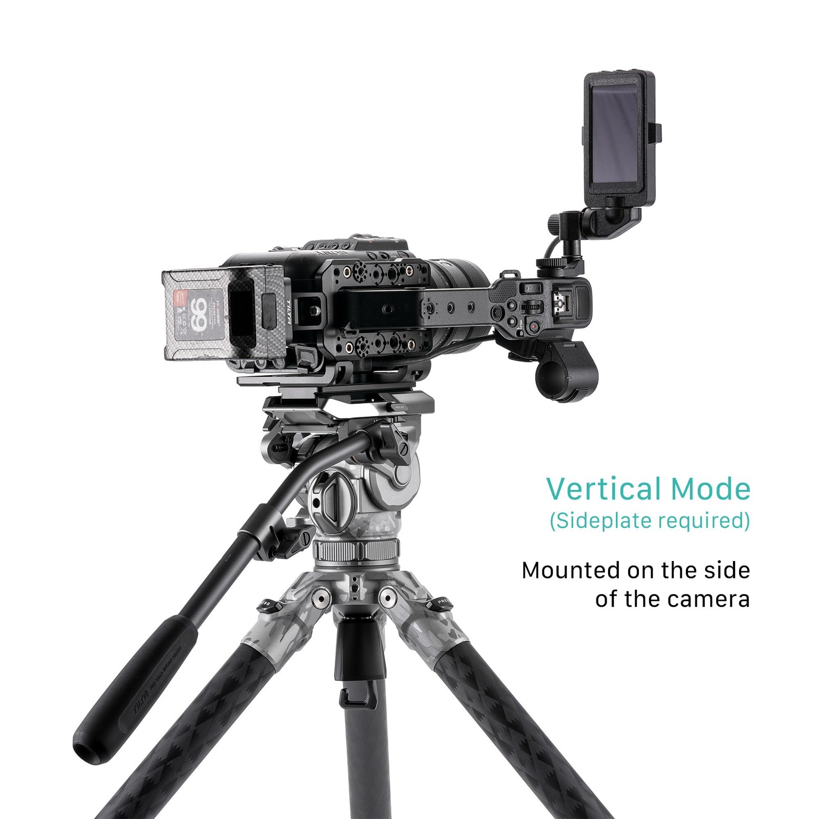 Tilta Manfrotto Universal Quick Release Plate - Black | Horizontal & Vertical...