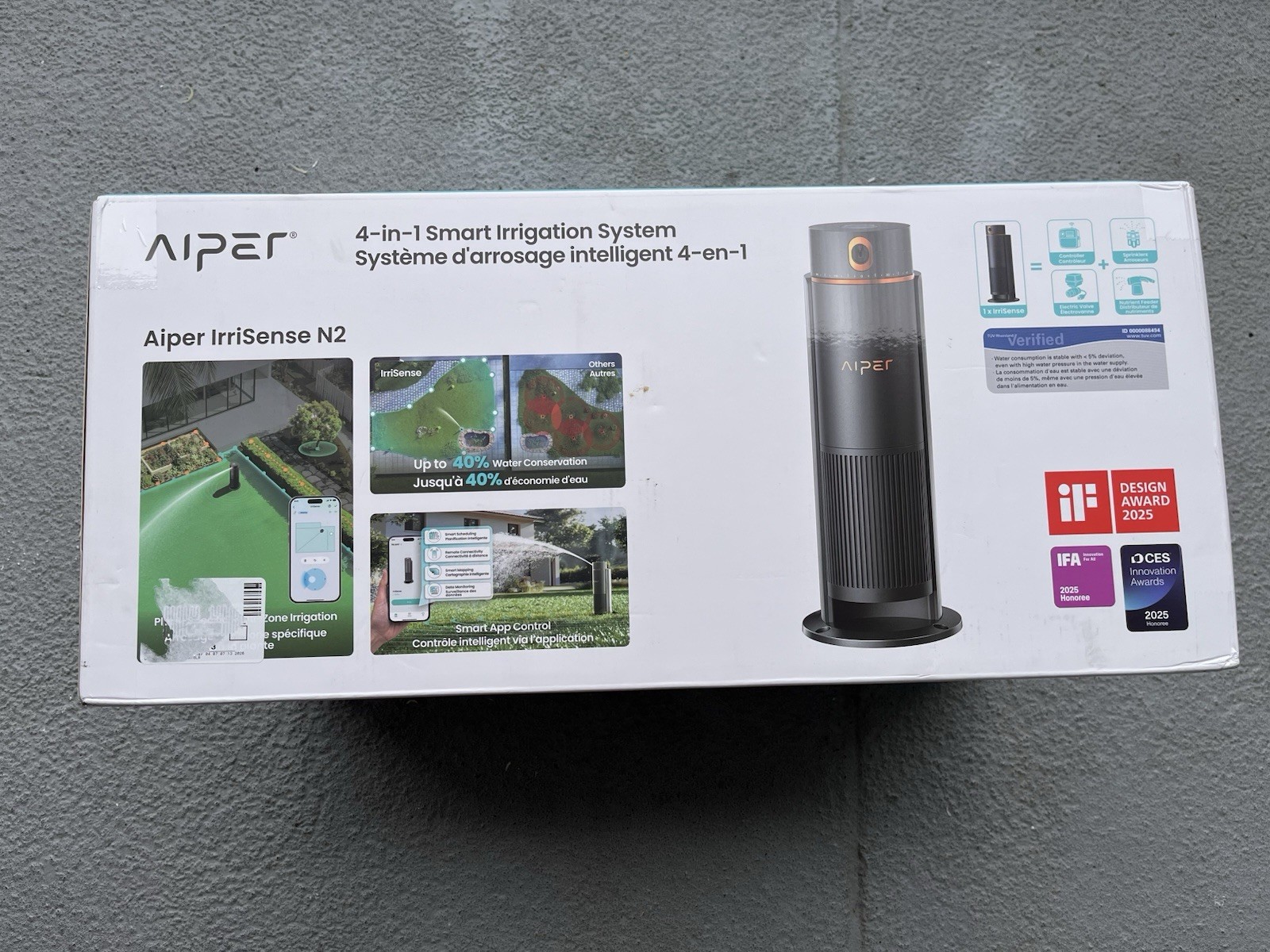 Aiper IrriSense N2 4-in-1 Smart Irrigation System