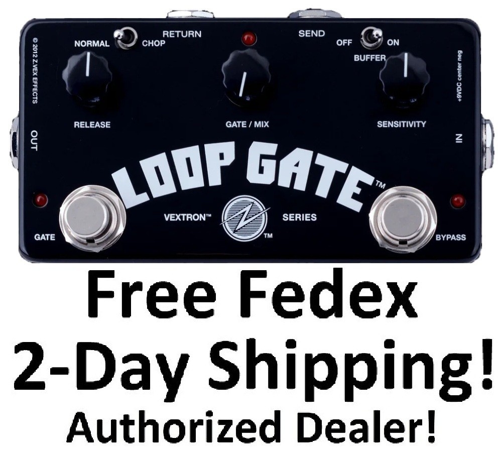 New ZVEX Vextron Loop Gate Guitar Effects Pedal