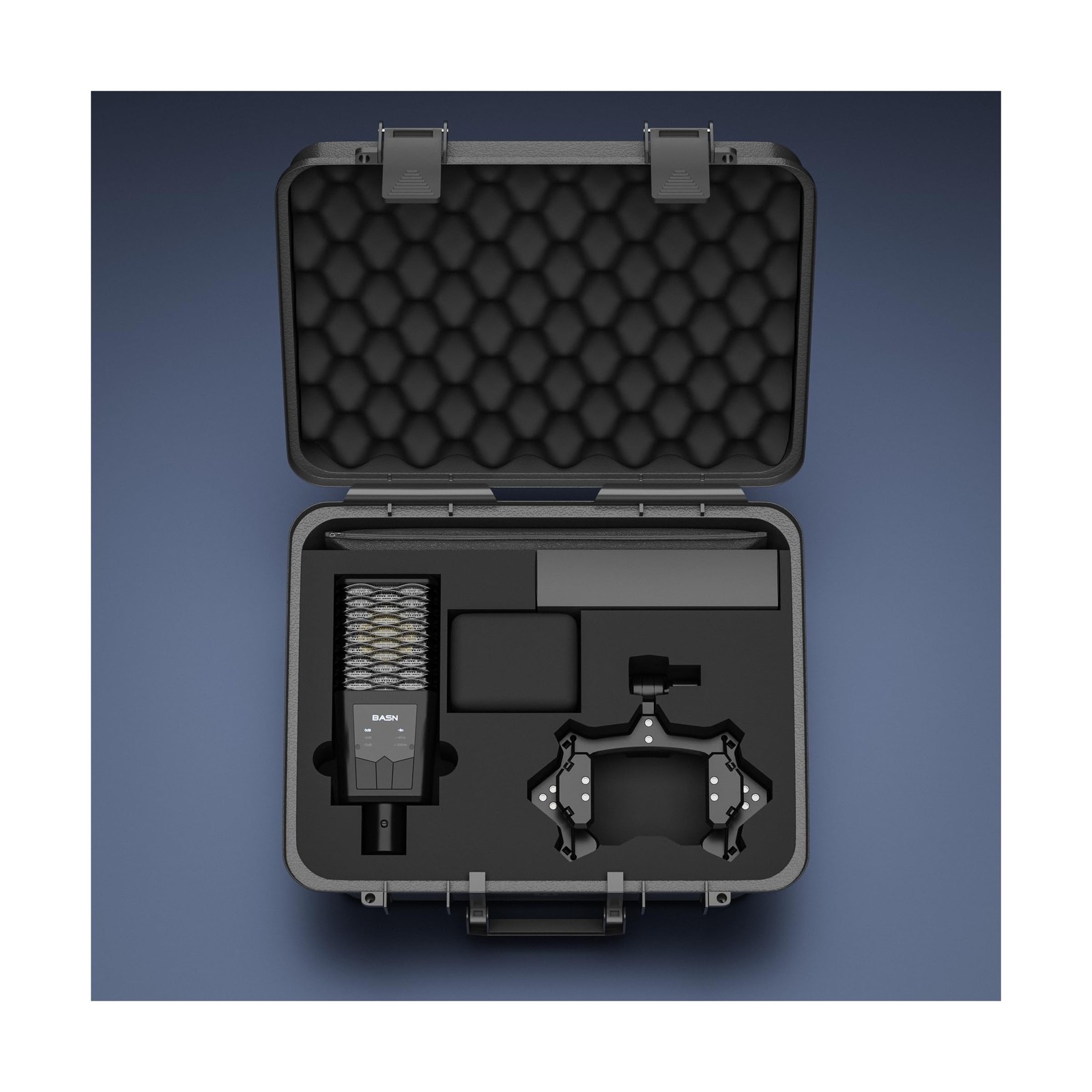 BASN BMS2 Cardioid Condenser Microphone, Large Diaphragm XLR Studio Recording...