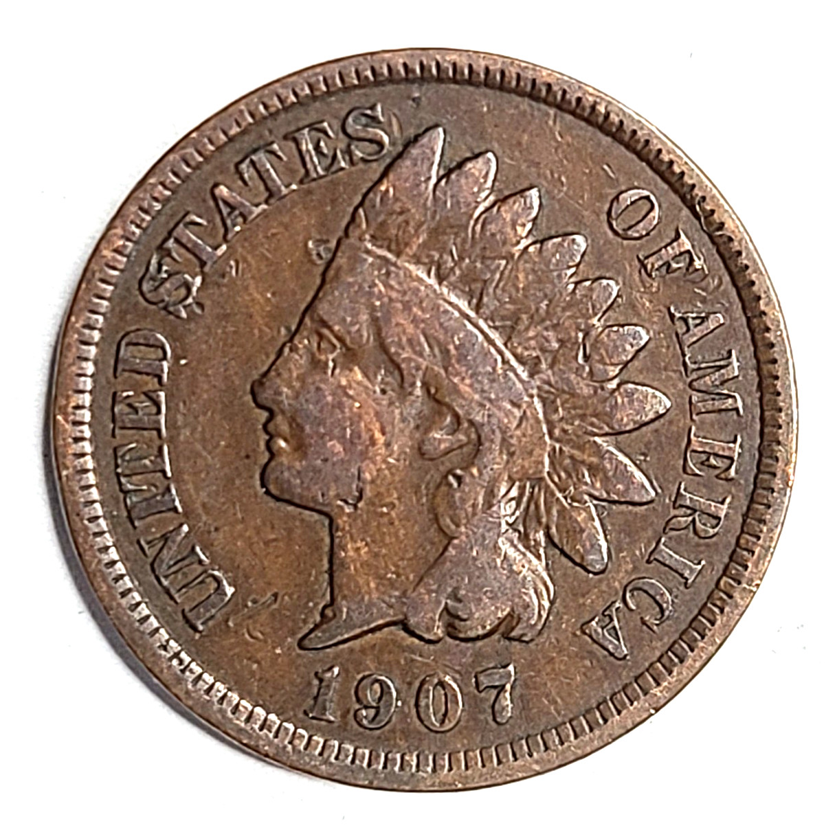 ⭐ 1907 Indian Head Cent Penny Coin ⭐ SPECIAL PRICE! FREE S&H  [ACTUAL COIN] ⭐ 💖