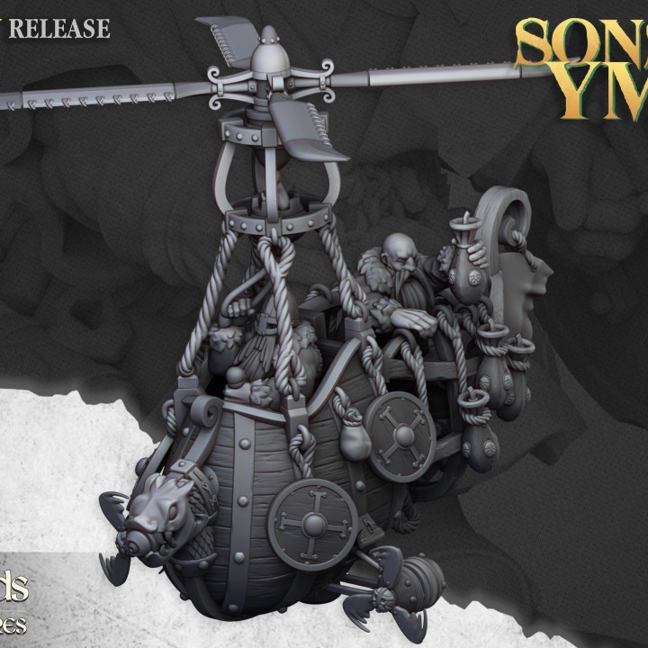 Sons of Ymir - Flying Machine - Highland Miniatures 28mm