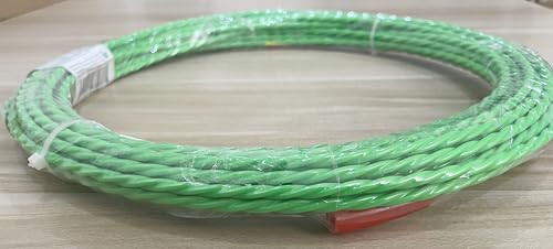 Fish Tape 49FT Wire Fishing Tools Cable Pulling Wire 4.5mm Diameter, Ideal fo...