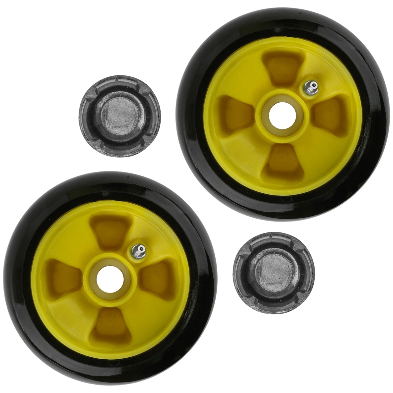 Deck Wheel Kit w/Hub for John Deere GT225 GT235 GT245 48" 54" Deck AM125172 2x