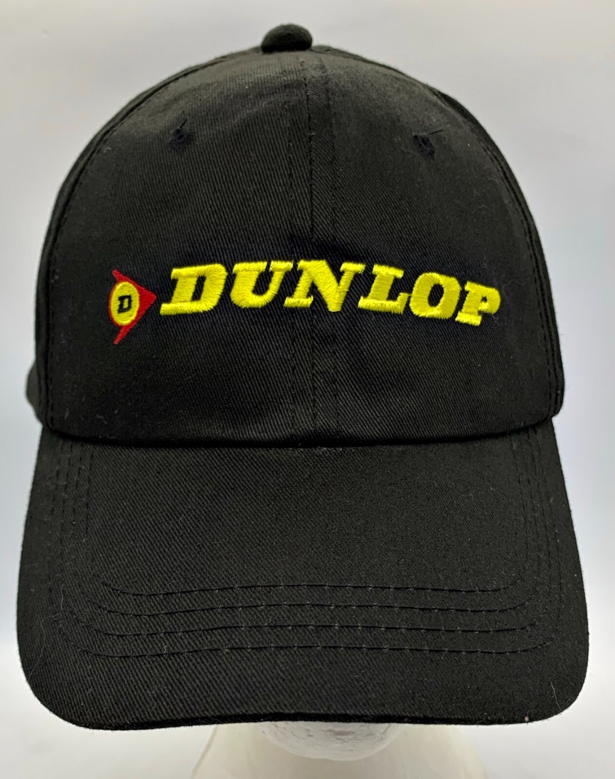 Dunlop Black Cap Hat One Size Fits Most Young An American Flag