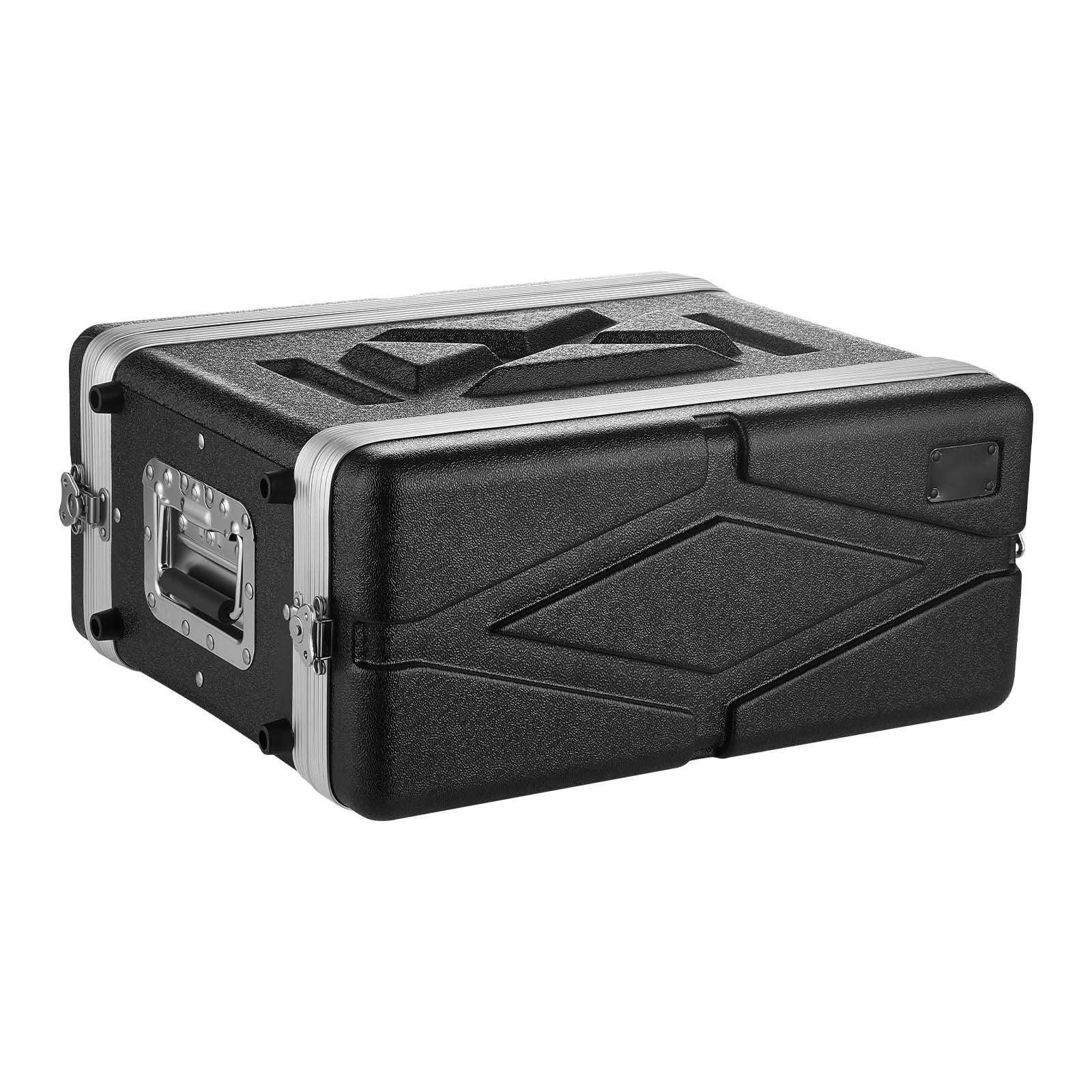 Uimoso 4U Rack Case Server Cabinet 12.2 in Durable ABS Build with Secure Latches