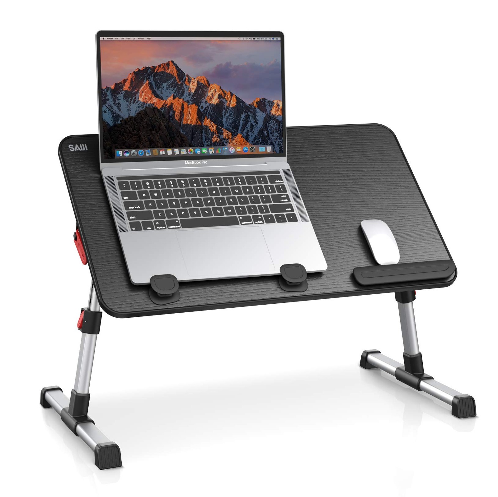 Laptop Desk Table, Adjustable Laptop Stand, Portable Lap Desks with Foldable ...