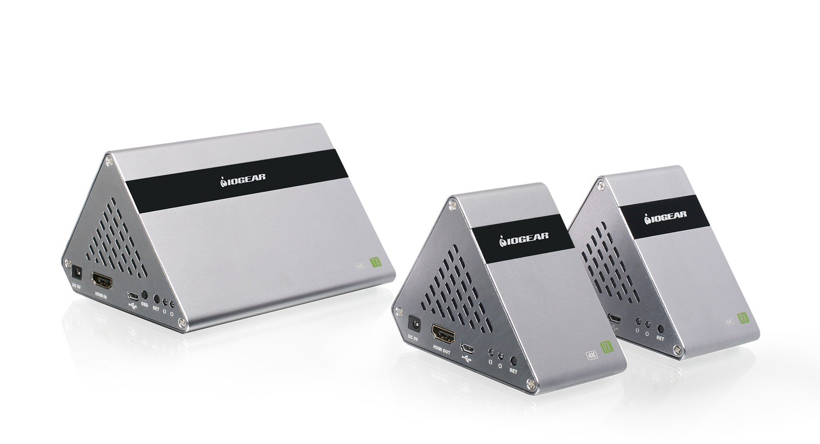 IOGEAR GW4K30GH60KIT Ultra-Fast Wireless 4K UHD Transmitter & Receiver (2 TV'S)