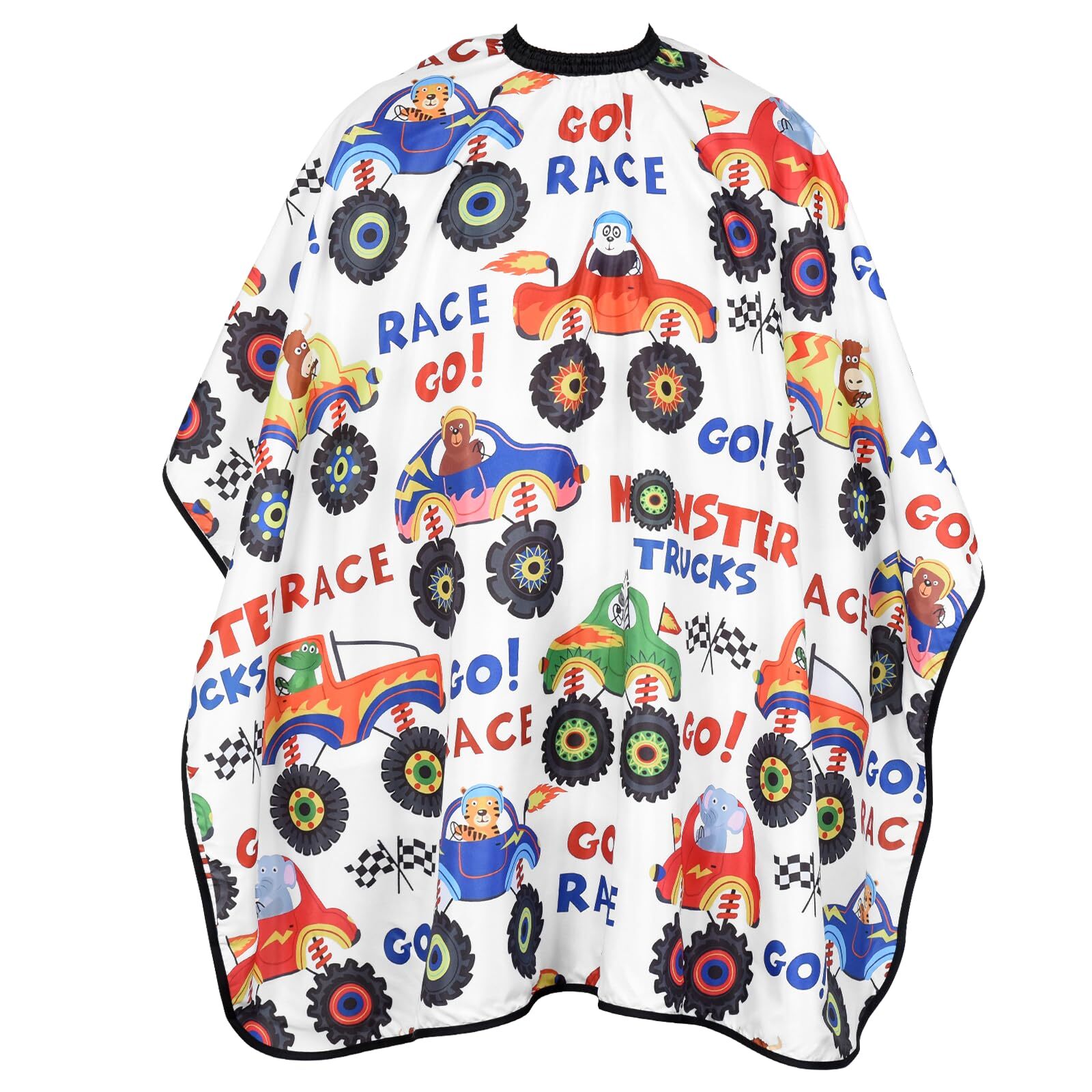 Kids Haircut Cape Waterproof Salon Barber Cape with Adjustable Neckline 51 x ...