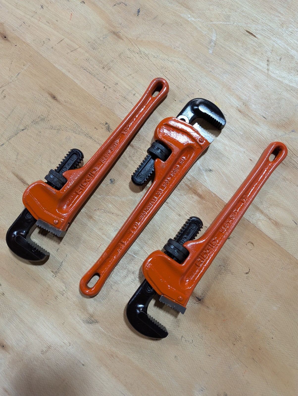 RIDGID #31015 12" H.D. PIPE WRENCH
