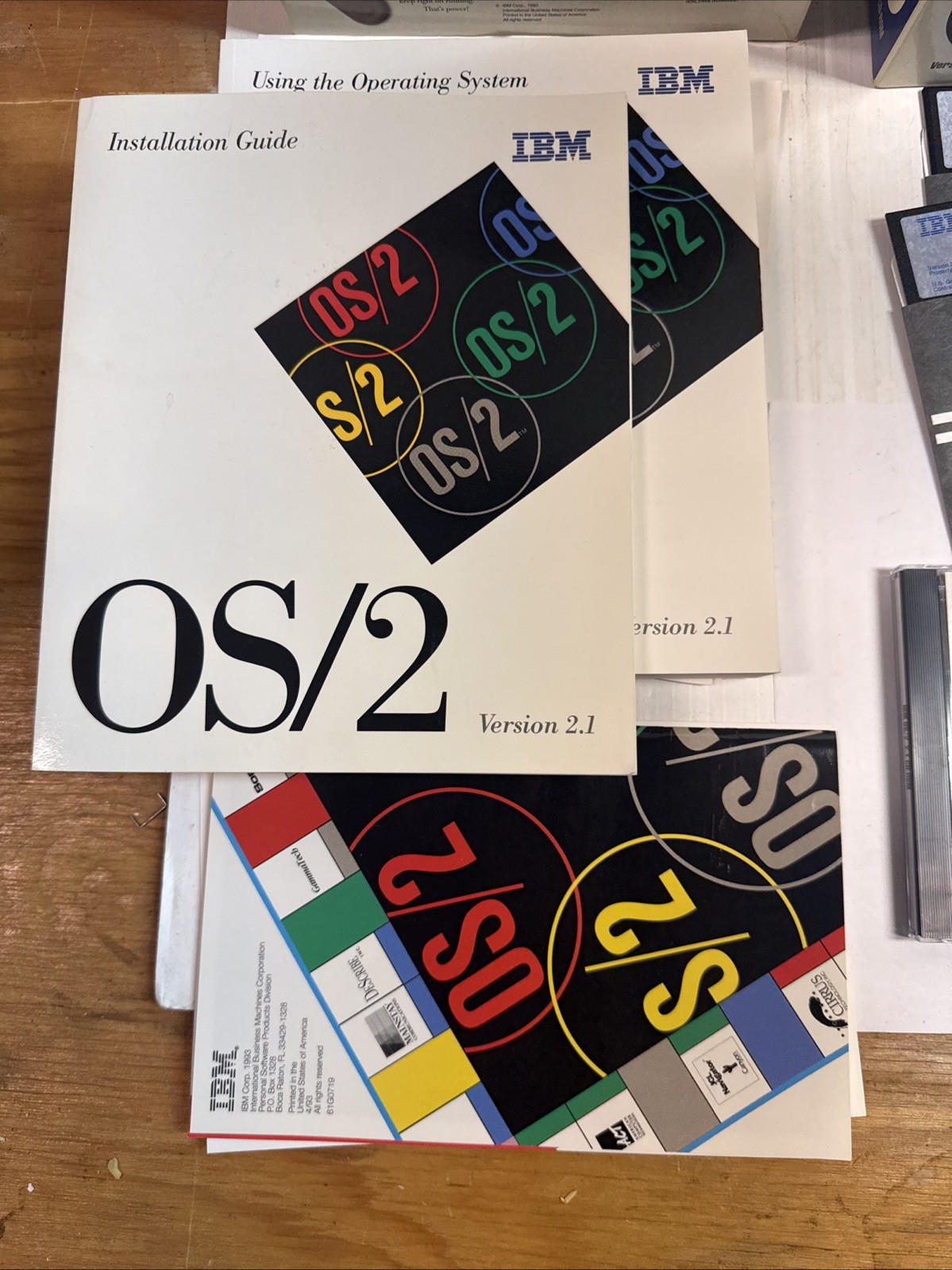 IBM OS/2 Warp Server Advanced Version 4 - VERY RARE - Box & Manuals