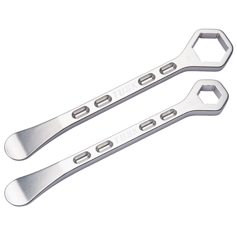 Tusk Aluminum Tire Iron Kit with 22mm and 32mm Axle Wrench For Honda CRF450X