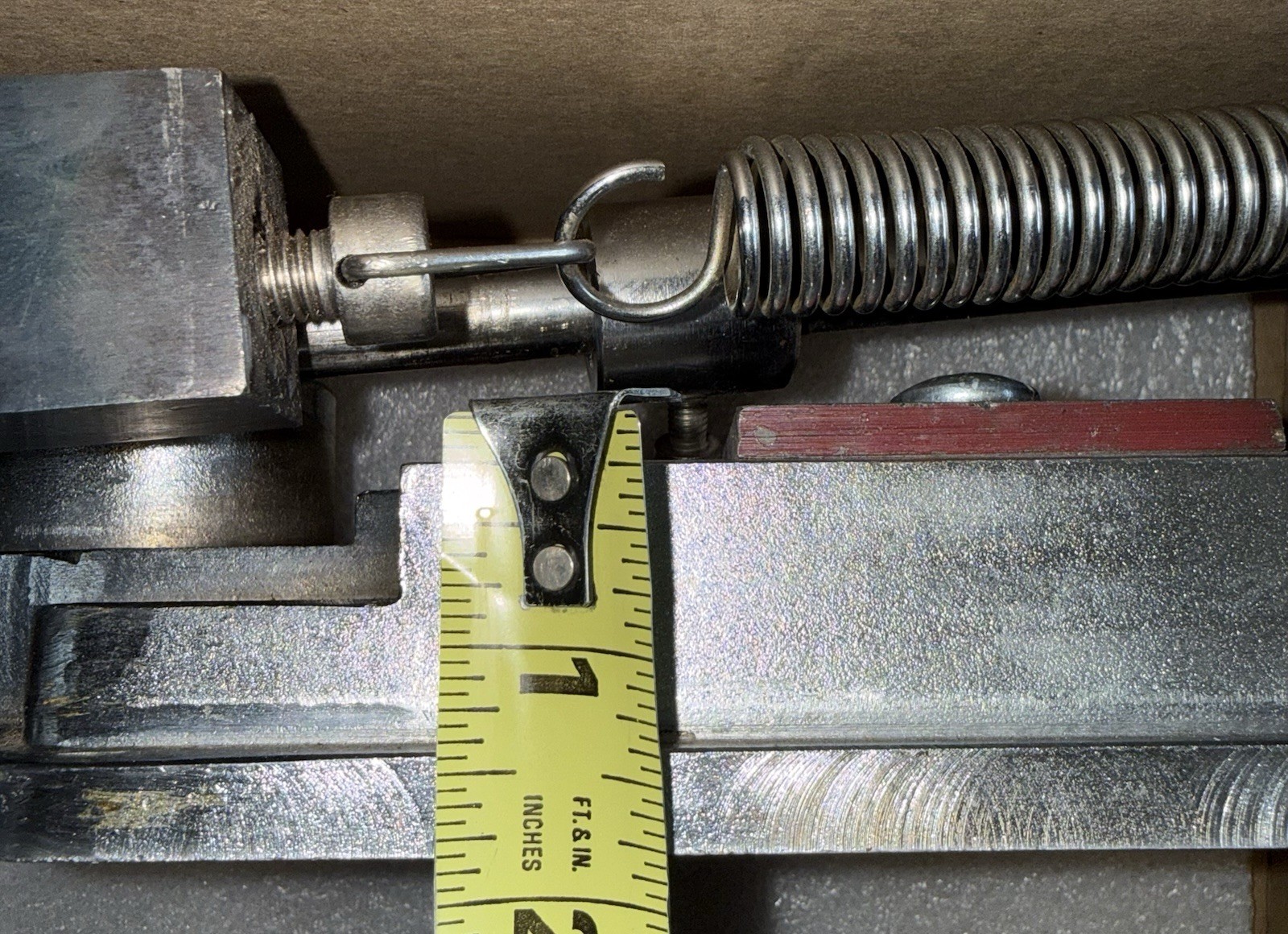 Solid Stainless Steel Arbor Press w Retract Spring