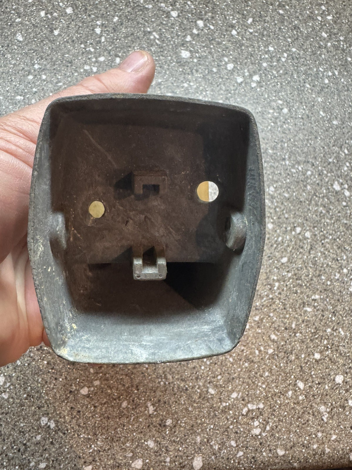 VTG Apsco Vacu-Base Vacuum Base Pencil Sharpener, Works missing bottom.
