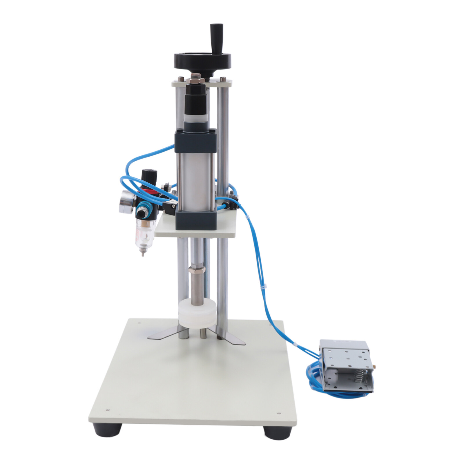 800W Pneumatic Punch Bottle Sealing Crimper Capper Press Machine Capping Machine