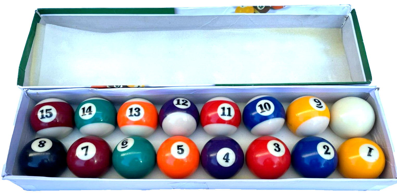 Authentic Classic Sports Billiard Ball Set Official Size Pool