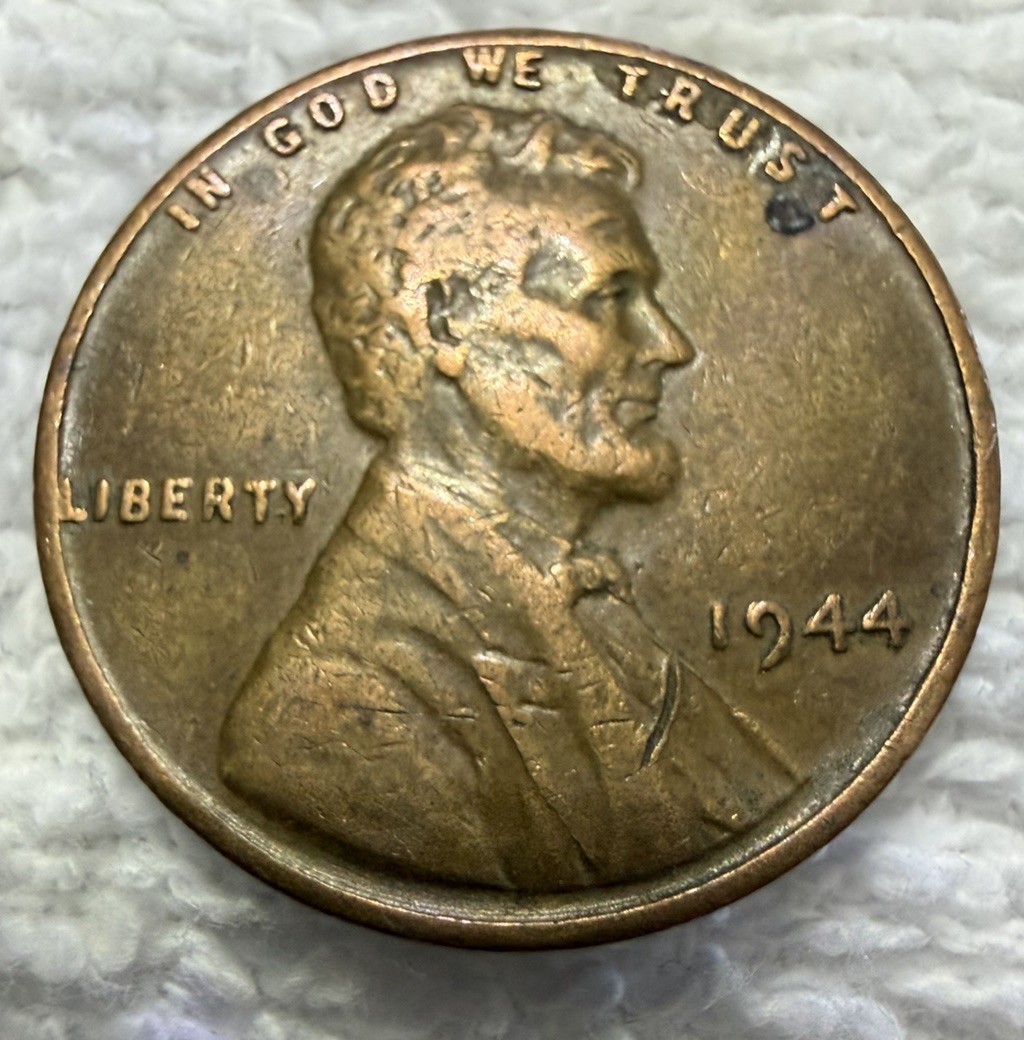 1944 1C BN Lincoln Cent Wheat Penny