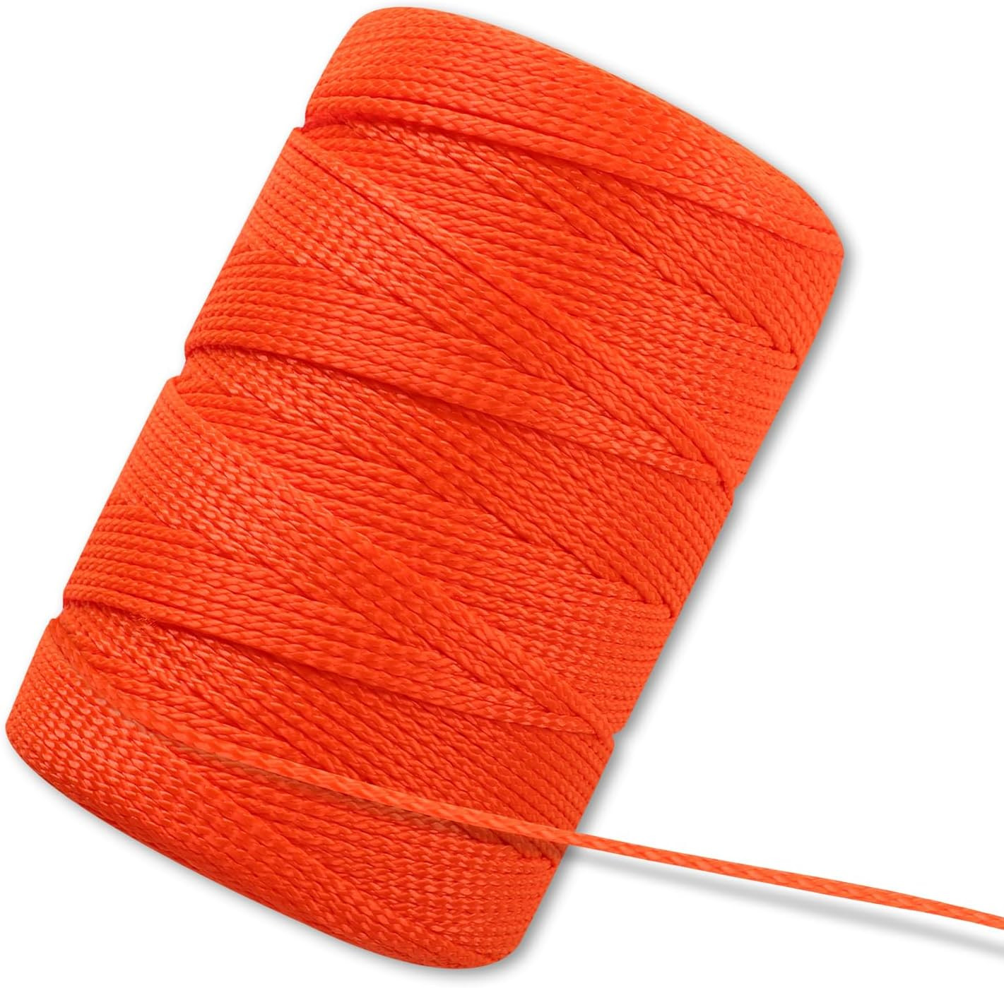 Mason Line #18, 500 Ft Orange String, Construction Twine for Gardening & Masonry