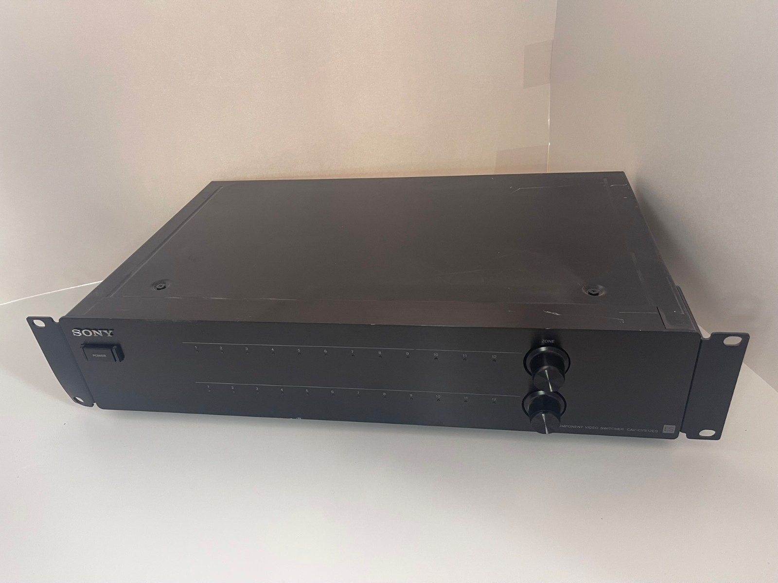 Sony CAV-CVS12ES 12x12 HD Component Video Matrix Switcher, Multi-Zone, ES