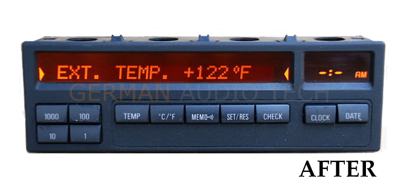 PIXEL REPAIR SERVICE for BMW E36 11 BUTTON ON BOARD COMPUTER OBC 318 325 328 M3