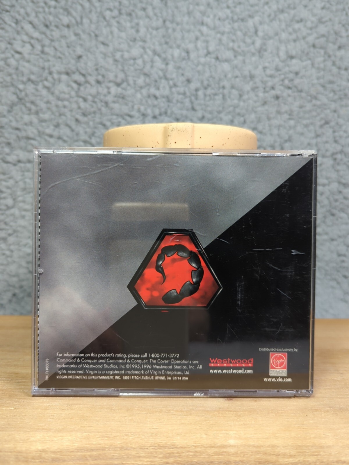 Command & Conquer The Cover Operations Instruction Manual (PC, 1996) PC CD ROM