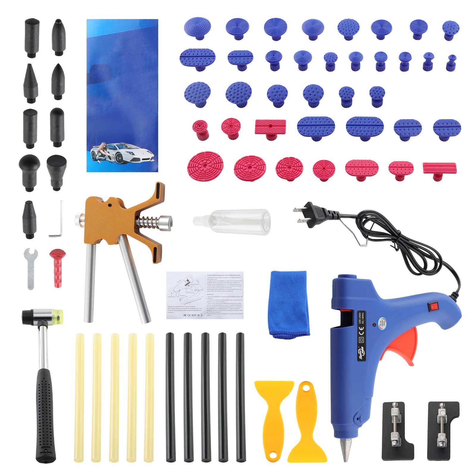 Auto Body Dent Removal Hammer for Automobile Body Motorcycle Refrigerator New