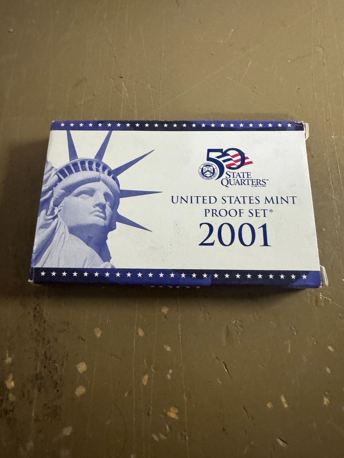2001 US Proof Set with Box and COA