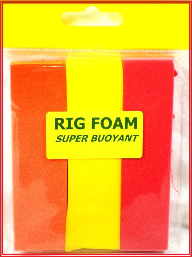 Zig Rig TFT Carp  Mixed Fishing Pop Up Rig Foam  Orange , Red & Yellow