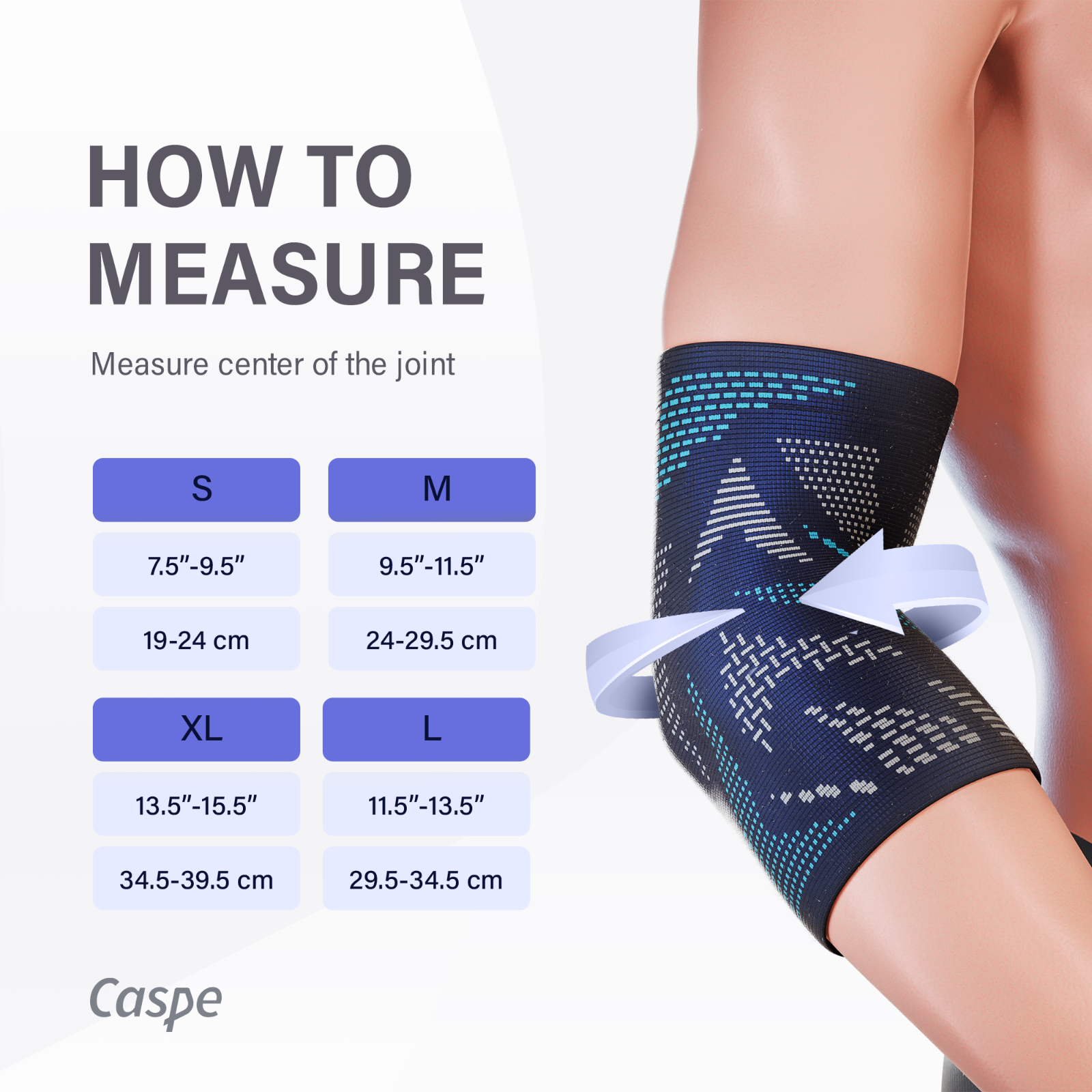 2 Pcs Elbow Brace Compression Support Sleeve Fit Arthritis Tendonitis Joint Pain