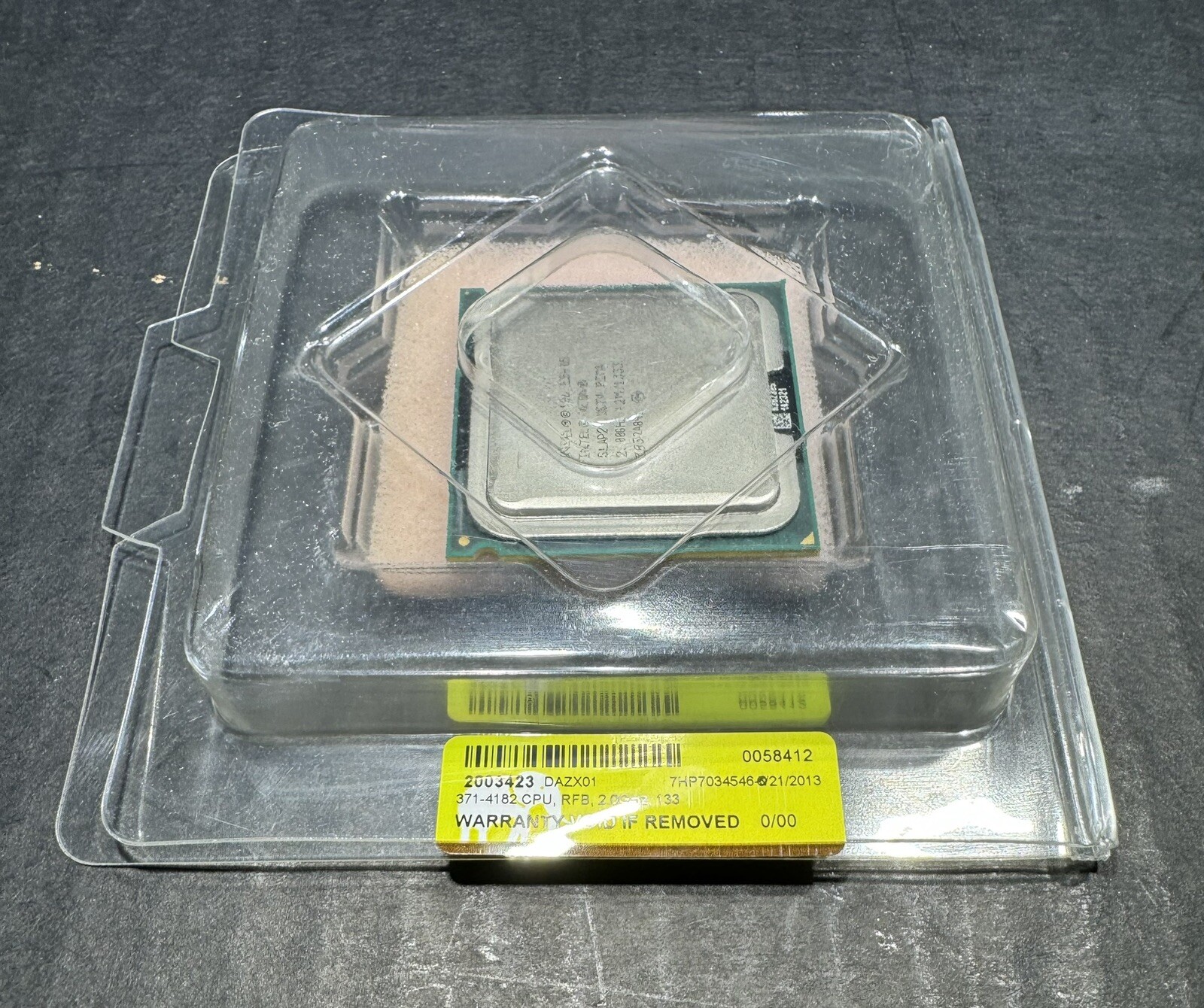 Sun 371-4182 2.0GHz Intel Xeon E5405 Quad Core CPU, 1333MHz FSB, Sun Fire X2550