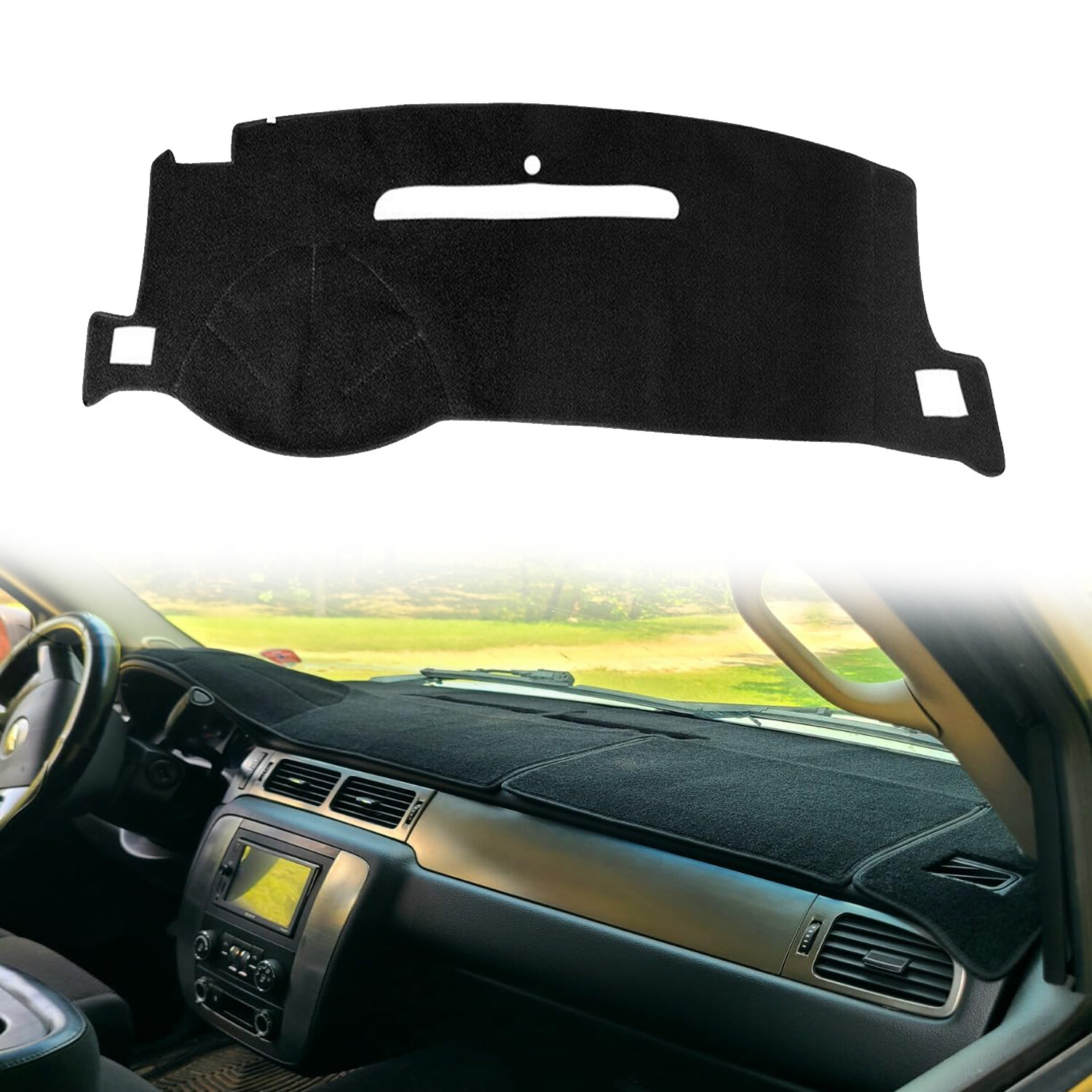 Car Dashboard Cover Pad Dash Mat For 2007-2012 2013 GMC Sierra SLT Denali ONLY