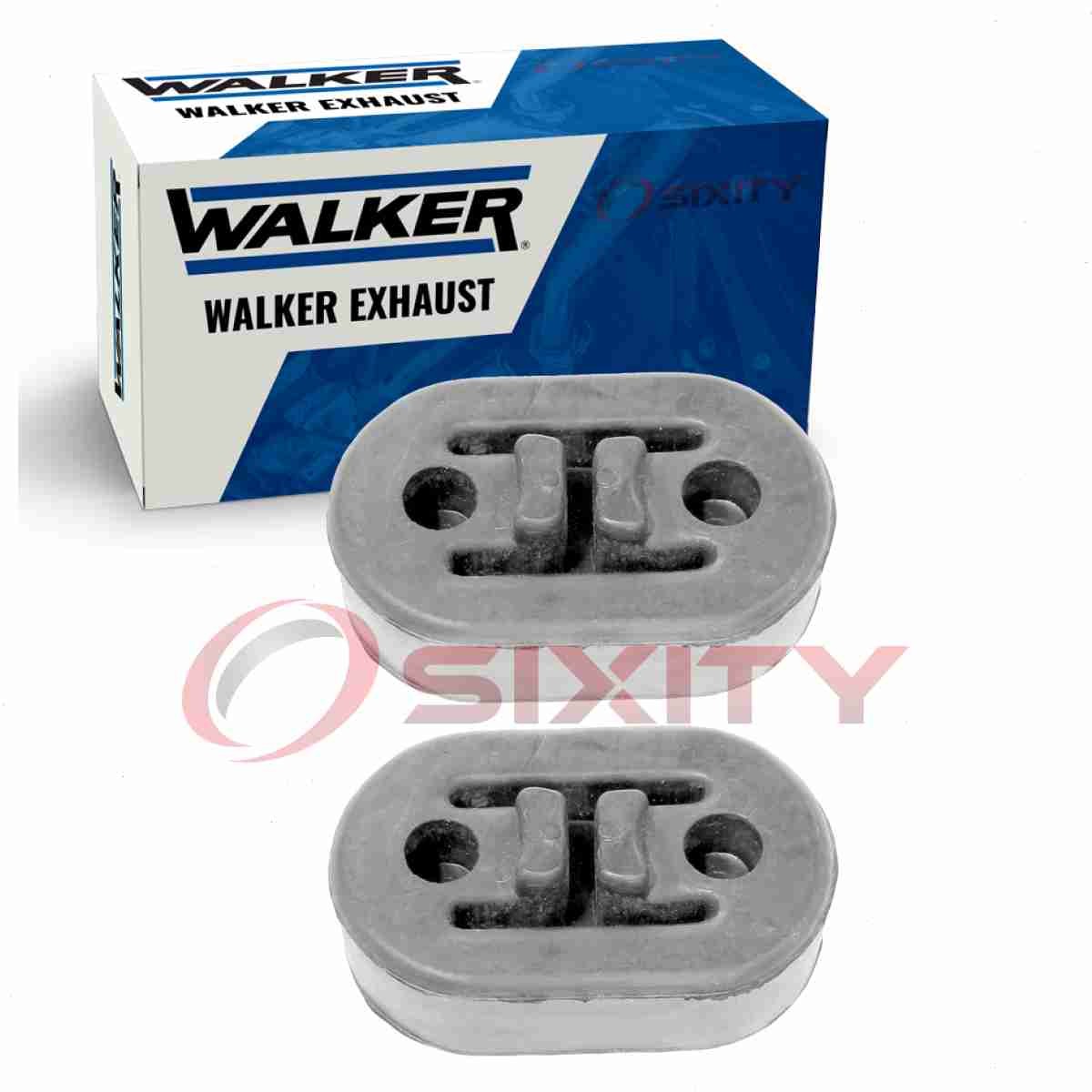 2 pc Walker Resonator Assm Exhaust System Insulators for 2006-2011 Mercury lk