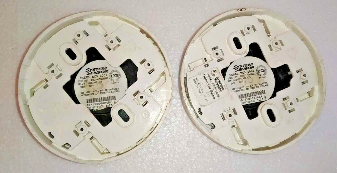 ECO 1002 PHOTOELECTRONIC SMOKE DETECTOR SYSTEM SENSOR