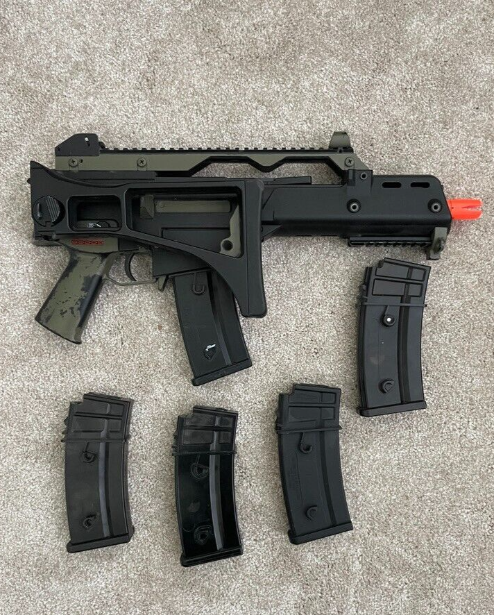 G36C Golden Eagle Hand Painted AEG Airsoft Gun