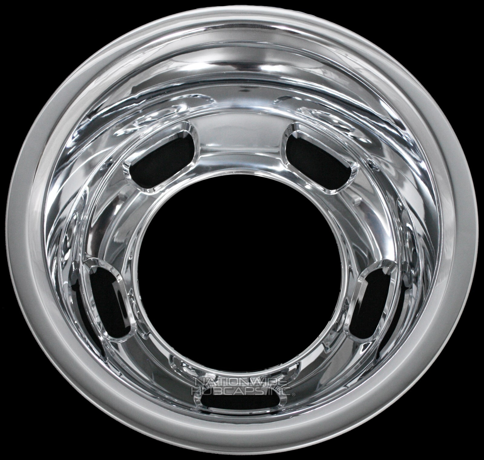 1 REAR for DODGE RAM 3500 2019-24 Chrome 17" Dual Wheel Simulators Dually Cover