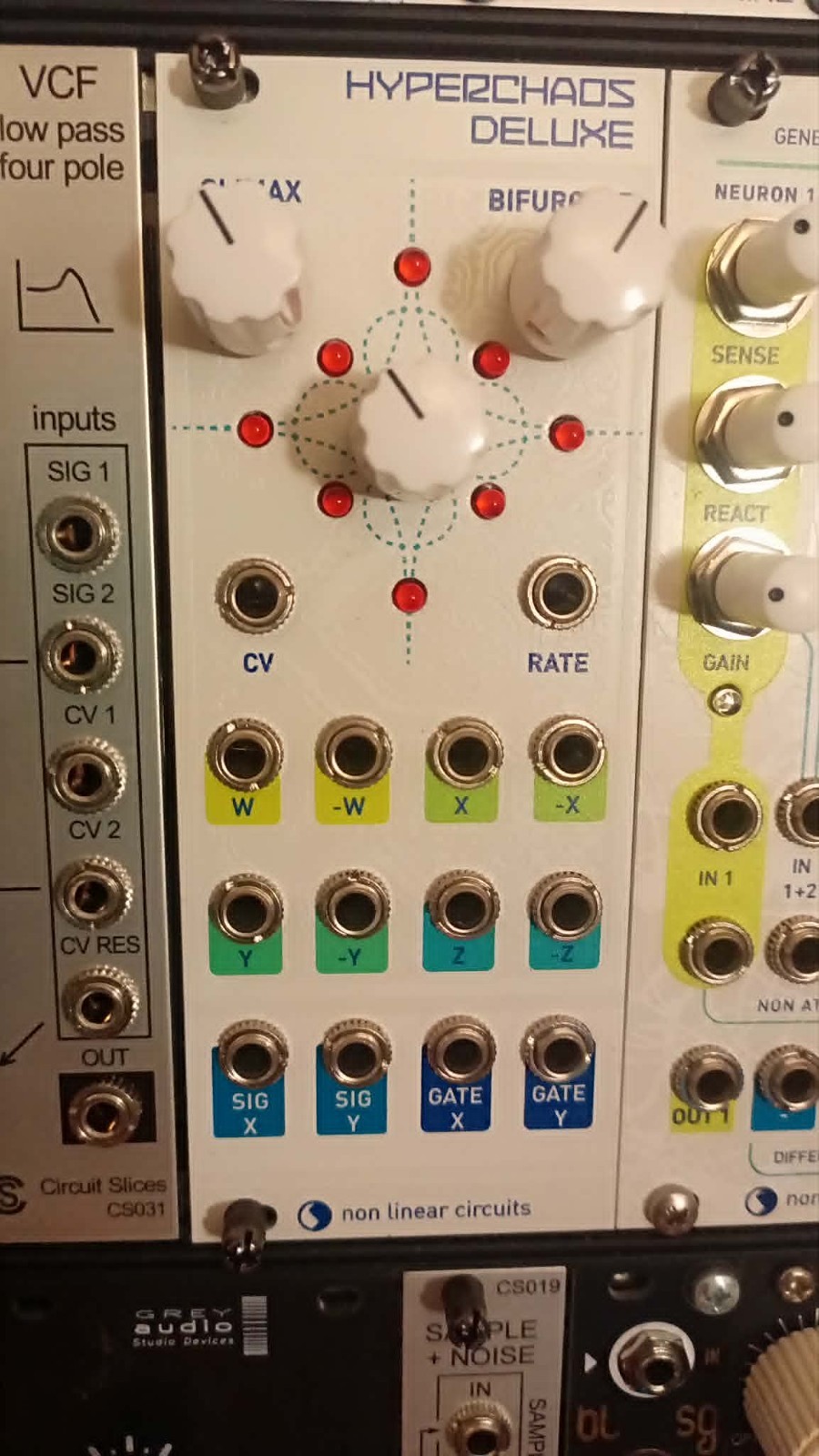 Hyperchaos Deluxe NLC Eurorack Module