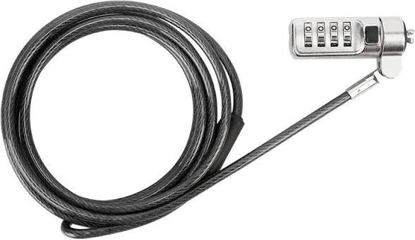 New!  Targus Defcon NCL Resettable Combo Laptop / Tablet Cable Lock ASP66GLX