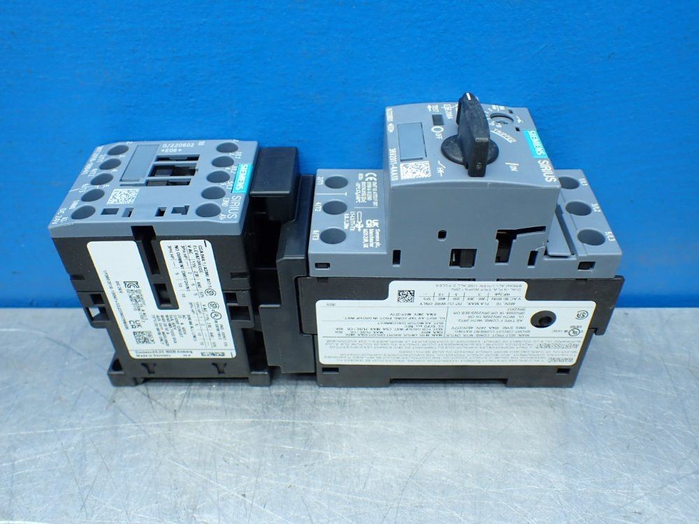 SIEMENS COMBINATION STARTER 3RA21104AA181BB4