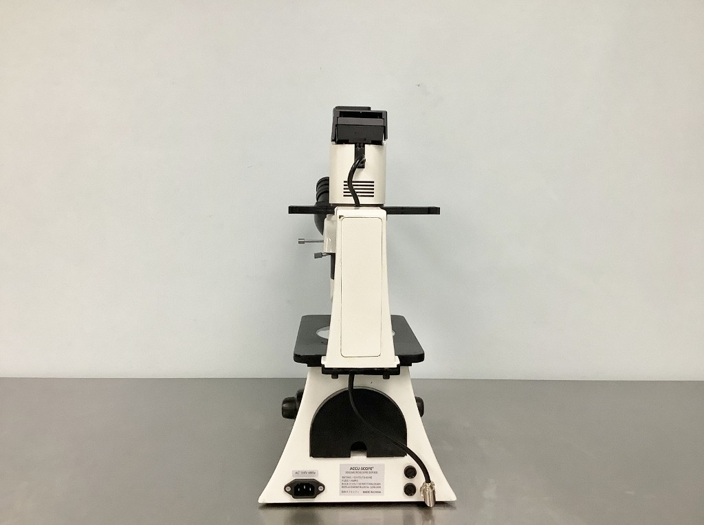 Accu-Scope Inverted Microscope - Tested with Warranty SEE VIDEO