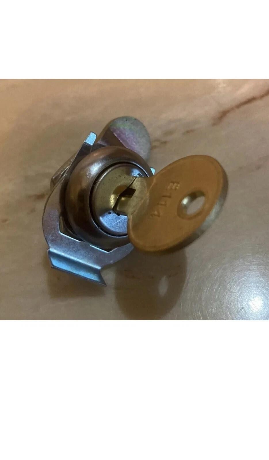 ASI - E114 Cam Lock Set "#L-001" - (4/pack.) 4 Quantity