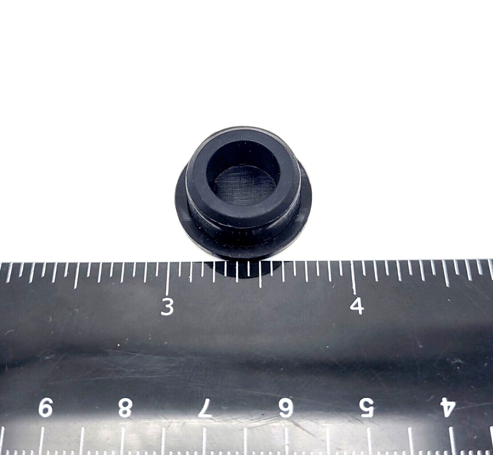 5/8" Rubber Drill Hole Plugs Push In Compression Stem Silicon Covers 3/4" Top OD