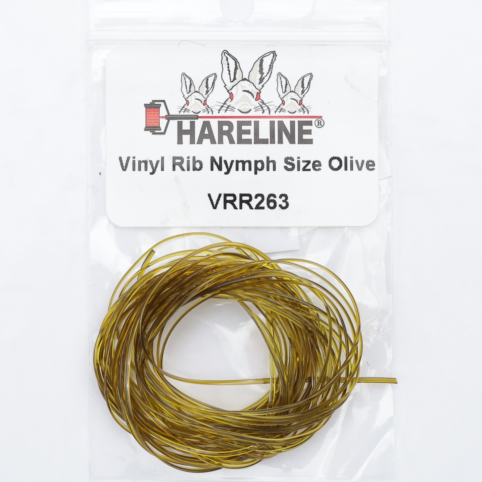 Hareline Vinyl Rib Nymph  - Olive