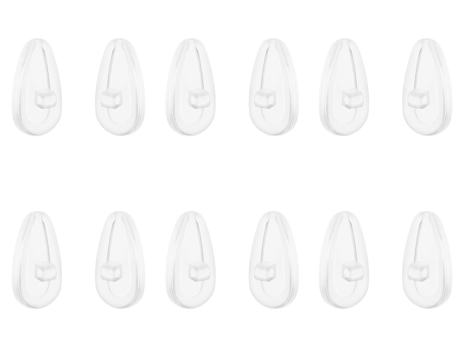 Replacement Nose Pads Nose Pieces for Oakley Hip Tone OX8182 Eyeglasses