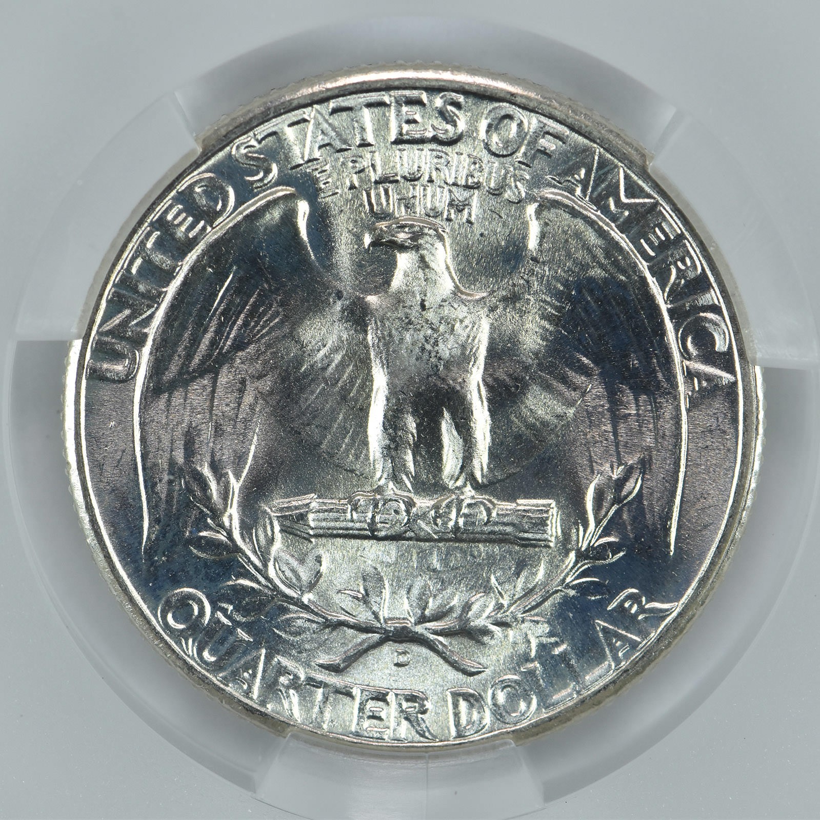 1944-D Washington Quarter MS65 CAC CACg