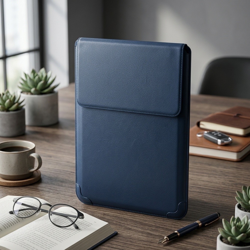 For MacBook Neo 13 Compatible Sleeve - PU Shockproof for 3-in-1 Portable Case