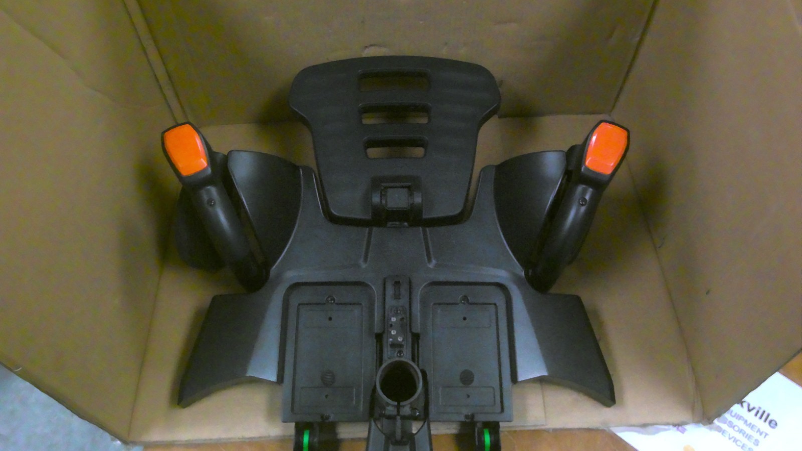 Pride Go Chair front half assembly